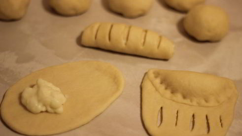 булочки с заварным кремом