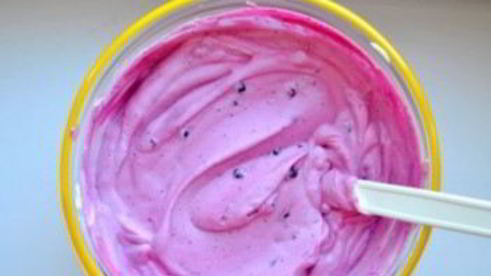 черничный крем для торта