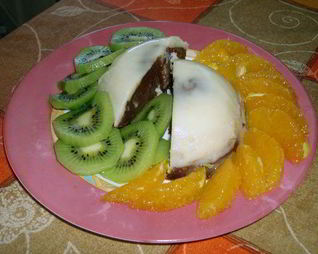 Десерт на основе заварного крема