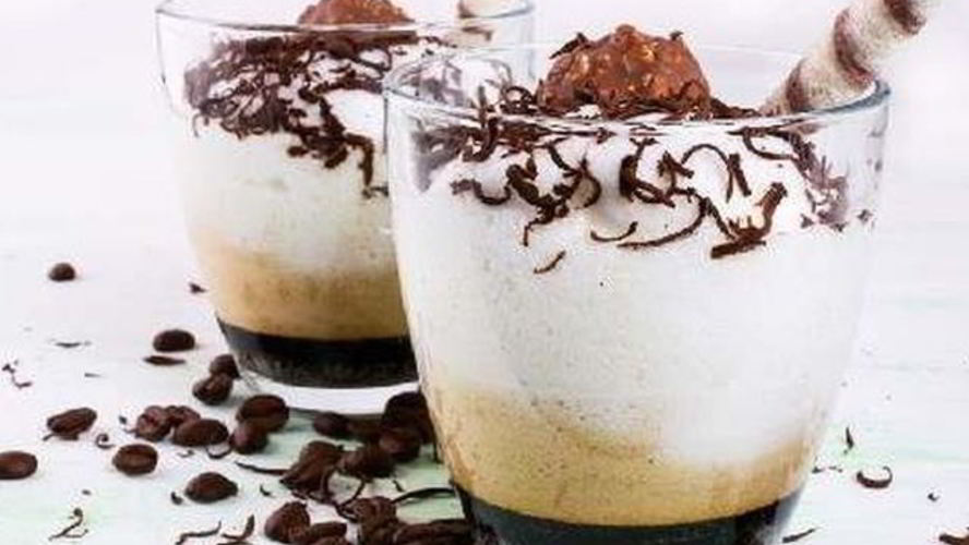 Рецепт кофейный крем со сливочной пенкой