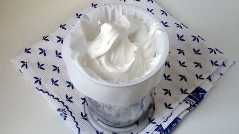 корзинки с белковым кремом