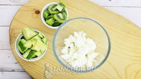 корзинки с творожным кремом