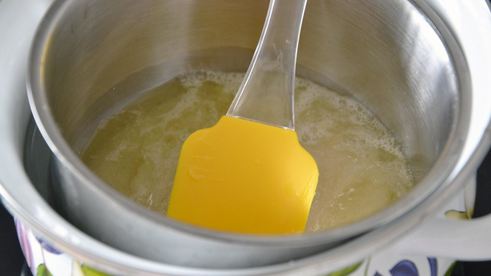 корзиночки с белковым кремом песочные