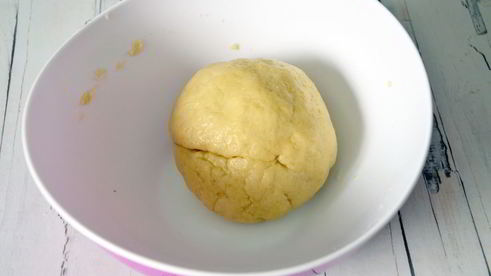 корзиночки с белковым кремом песочные