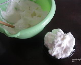 Крем белковый