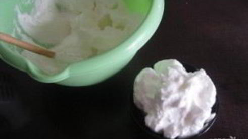 крем белковый