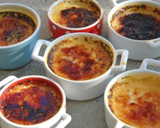 Крем-брюле с ромашкой и мелиссой