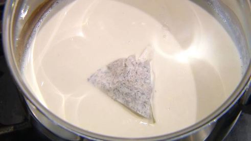 крем-брюле с ромашкой и мелиссой