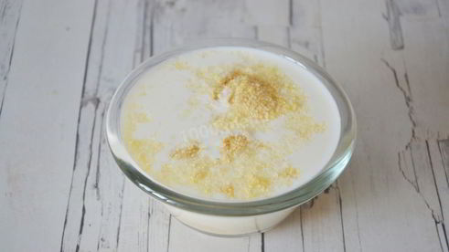 крем десерт птичье молоко на йогурте