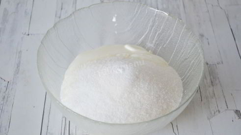 крем десерт птичье молоко на йогурте