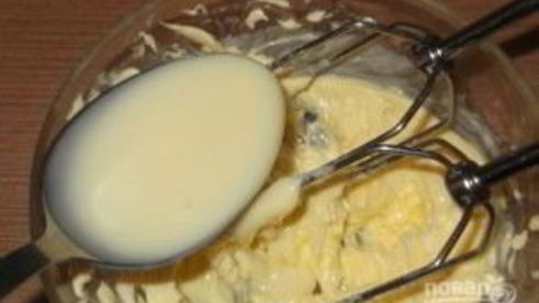 крем для бисквита из сгущенки и масла