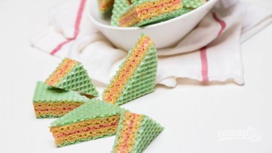 Рецепт крем для вафельного торта