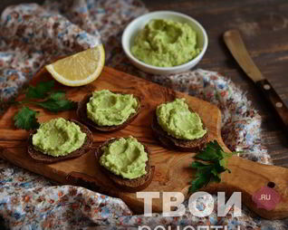 Крем из авокадо