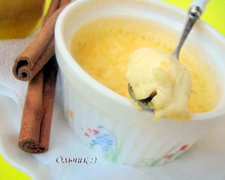 Крем с лимоном и корицей
