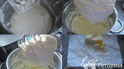 маслянный крем с белками