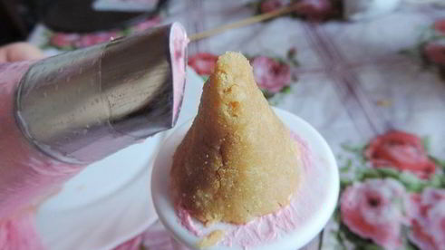 масляно-белковый крем для оформления