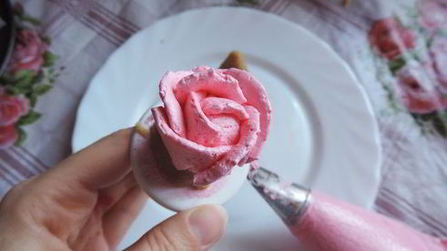 масляно-белковый крем для оформления