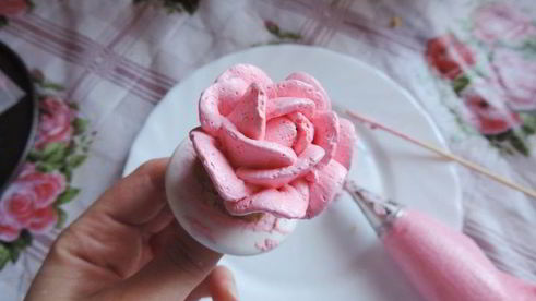 масляно-белковый крем для оформления