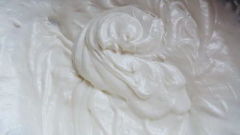 масляно-белковый крем для оформления