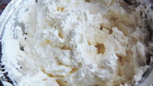 масляно-белковый крем для оформления