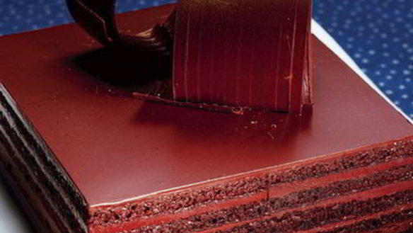 Рецепт Миндальный бисквит с цитрусово-шоколадным кремом