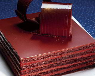 Миндальный бисквит с цитрусово-шоколадным кремом