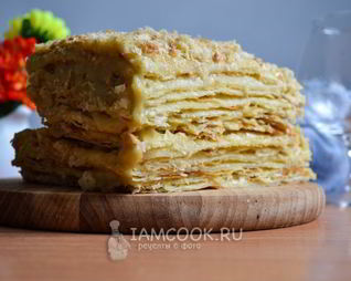 Постный крем для торта