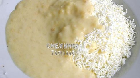 рулет из овсяных хлопьев с творожно-малиновой начинкой и кремом