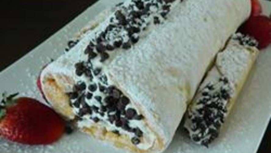 Рецепт рулет с творожным кремом