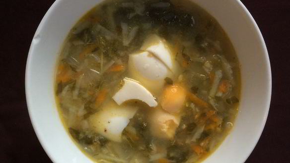 Рецепт Щавелевые крем-щи