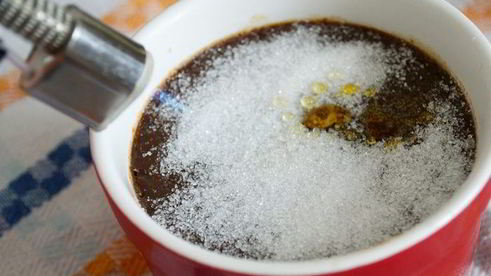 шоколадный крем-брюле