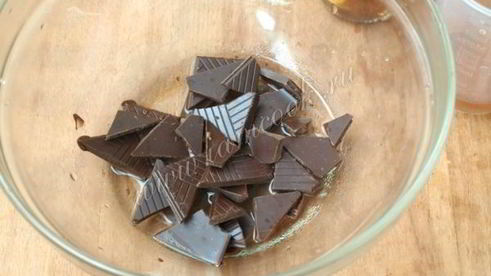 шоколадный крем для торта