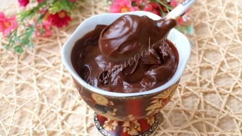 шоколадный крем для торта