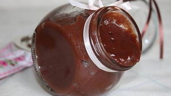 Рецепт Шоколадный крем с бананом