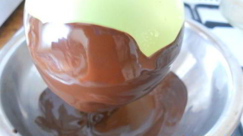 шоколадные креманки с начинкой