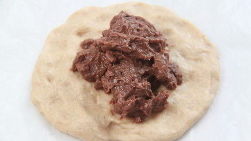 шведские колобки из спельты с шоколадным кремом