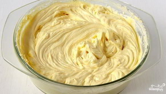 Рецепт Сметанный заварной крем