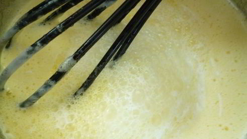 солнечный тортик с кремом из кураги