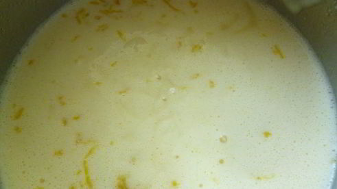 солнечный тортик с кремом из кураги