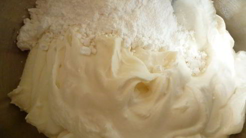 солнечный тортик с кремом из кураги