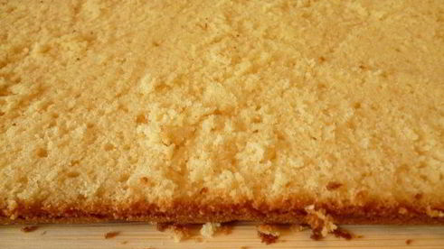 солнечный тортик с кремом из кураги