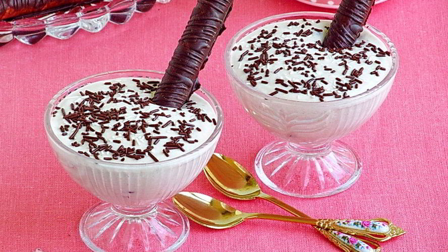 Рецепт творожно-банановый крем