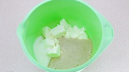 творожно-банановый крем