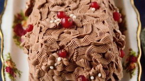 взбитый шоколадный крем-ганаш