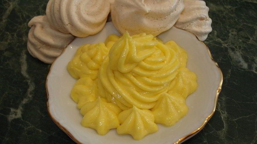 Рецепт заварной крем без муки