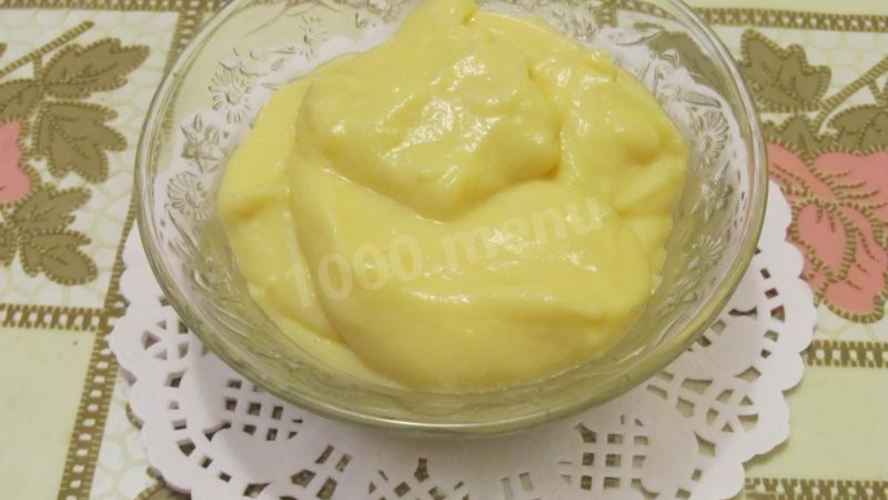 Рецепт заварной крем для торта