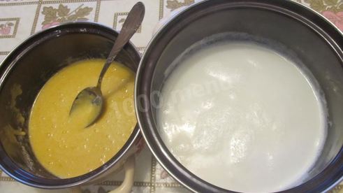 заварной крем для торта