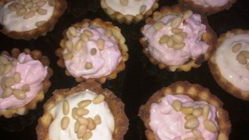 заварные корзиночки с творожным кремом