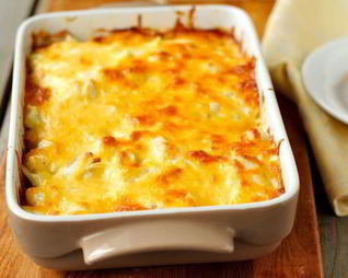 Легкий пудинг из брокколи с сыром