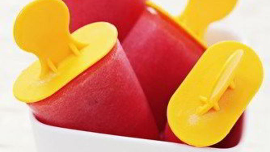 Рецепт арбузное мороженое с клубникой